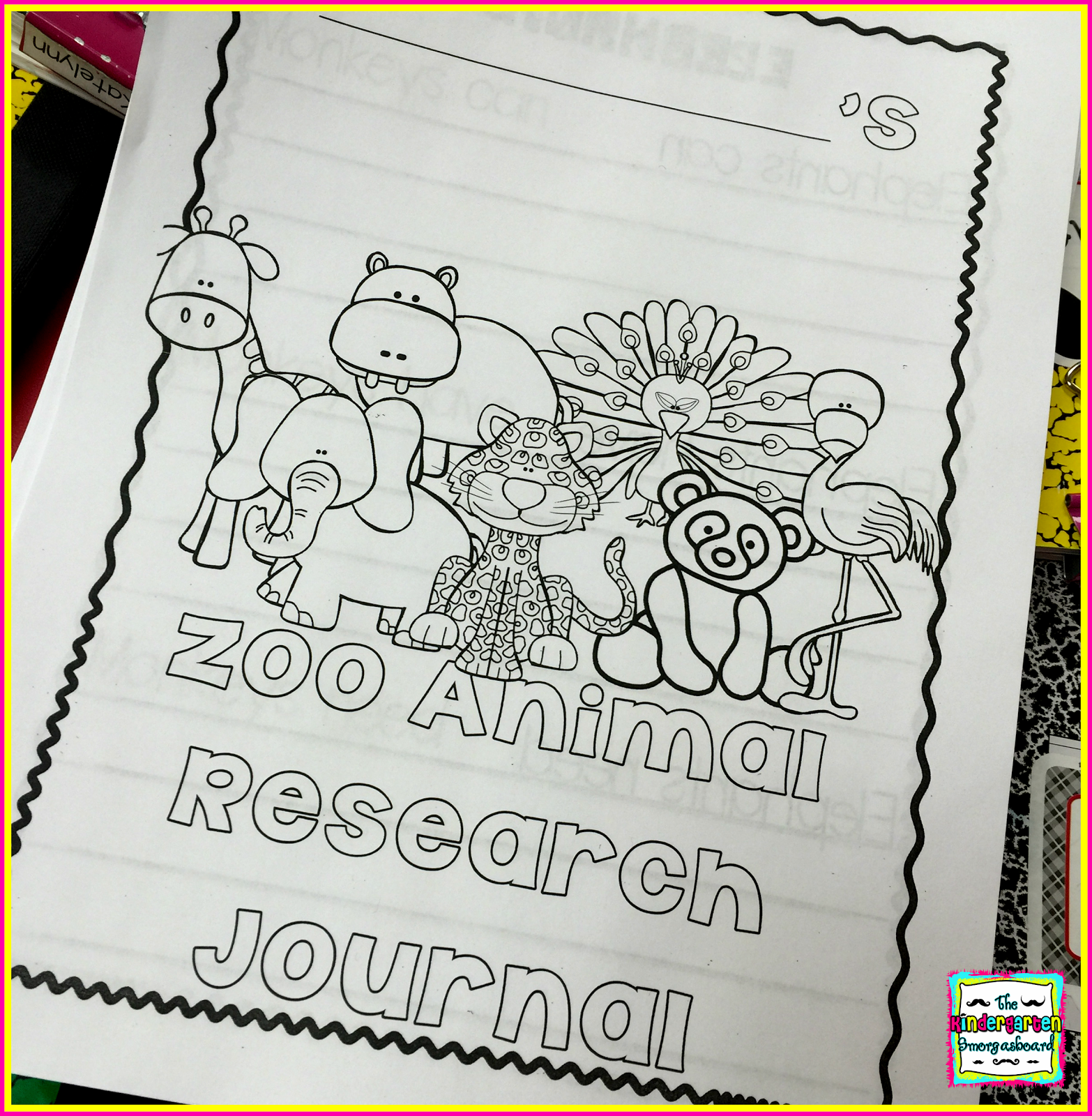 Research And Writing In Kindergarten Zoo Animals! Smedley's